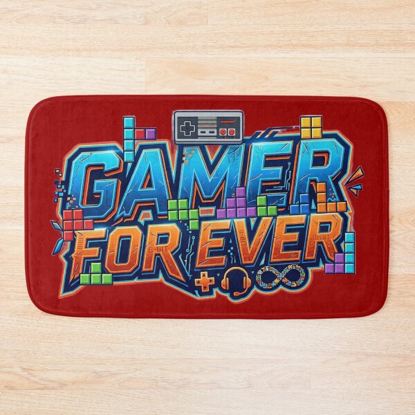 Artikelvorschau, GAMER FÜR IMMER (TETRIS) - #990000 entworfen und verkauft von Marlon Oseguera.