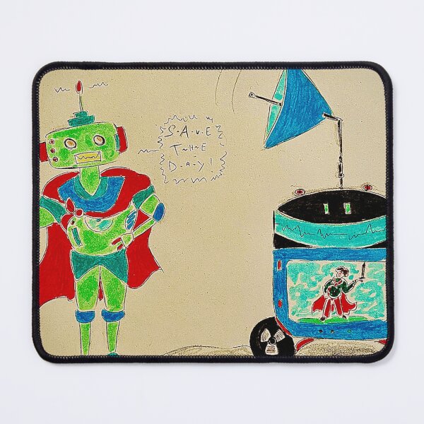Item preview, Save The Planet Robot Science Fiction  designed and sold by RasmusNielsen.