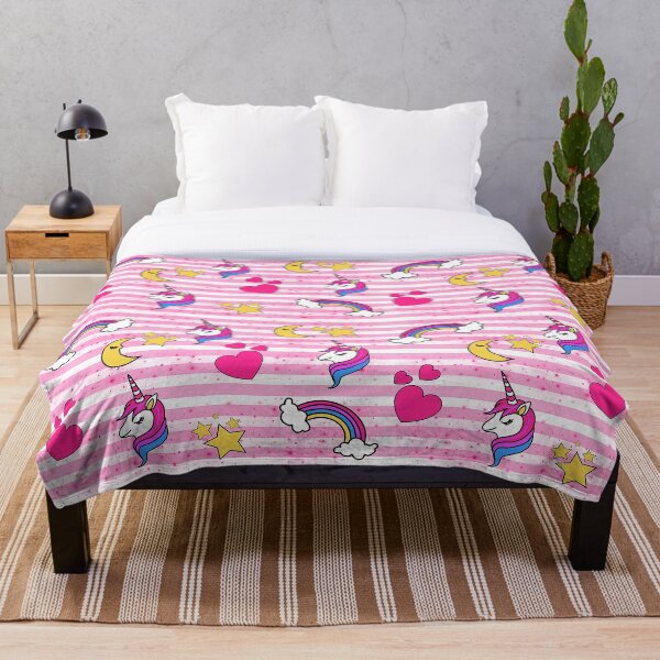 Item preview, Rainbow unicorn pink designed and sold by MandiArtist.