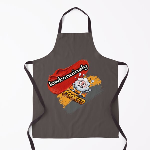 Item preview, Lowkenuinely Cooked - Genuinely Cooked (Low-key) – Trendy Gen Alpha Slang Monster designed and sold by Drishya-Designs.