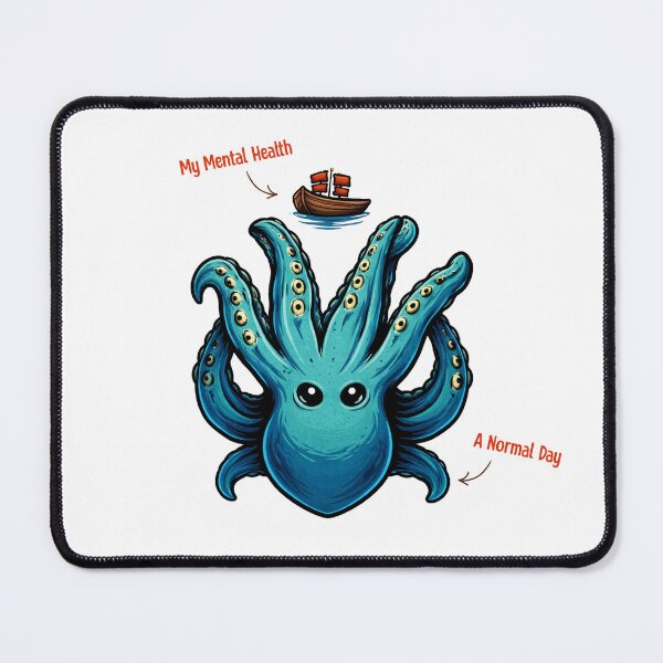 Item preview, My Mental Health vs A Normal Day designed and sold by CanSparkleArt.