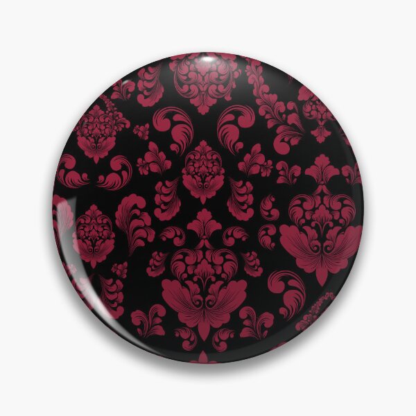 Item preview,                                                                              Classic Royal Red & White Damask Pattern designed and sold by DreamyLayer.