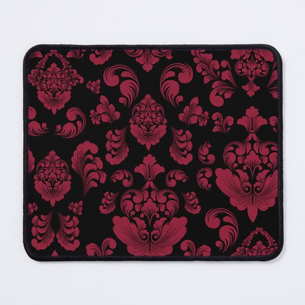 Item preview, Classic Royal Red & White Damask Pattern designed and sold by DreamyLayer.