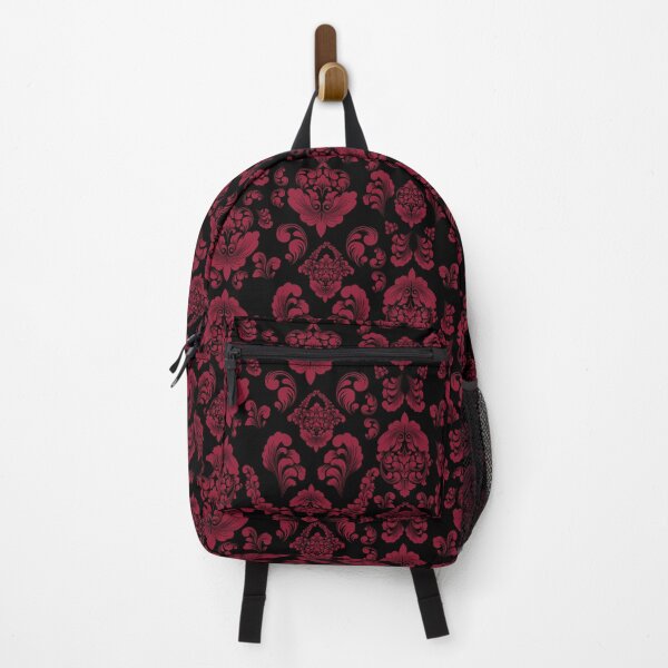 Item preview, Classic Royal Red & White Damask Pattern designed and sold by DreamyLayer.