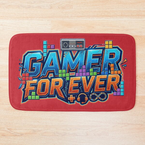 Artikelvorschau, GAMER FÜR IMMER (TETRIS) - #C62A35 entworfen und verkauft von Marlon Oseguera.