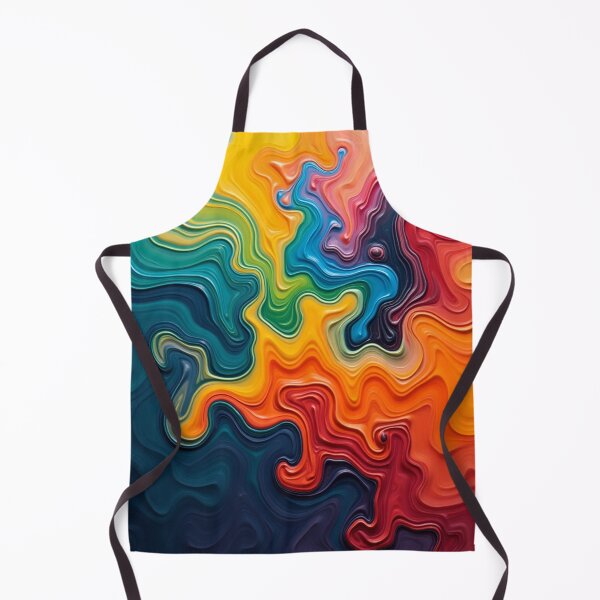 Item preview, Acrylic liquid waves in a combination rainbow designed and sold by noanstudios.