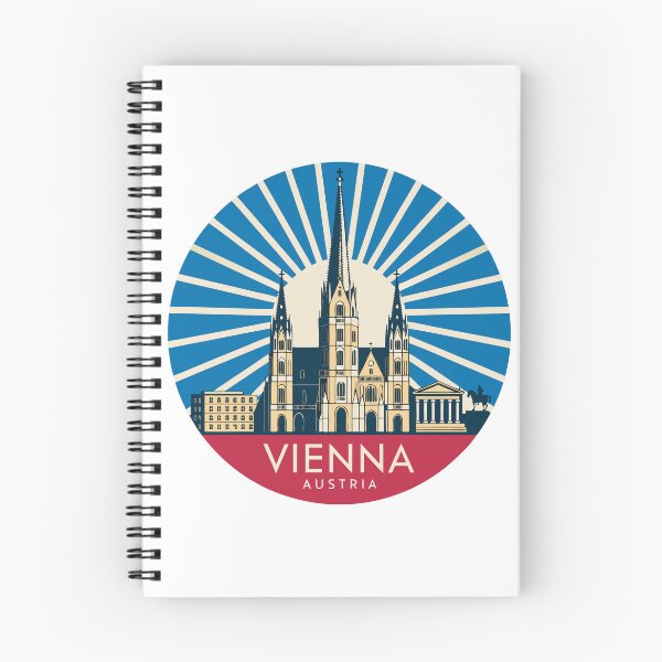 Item preview, Vienna Austria Travel Retro Emblem - Vintage Style Souvenir Design designed and sold by Timegraf.