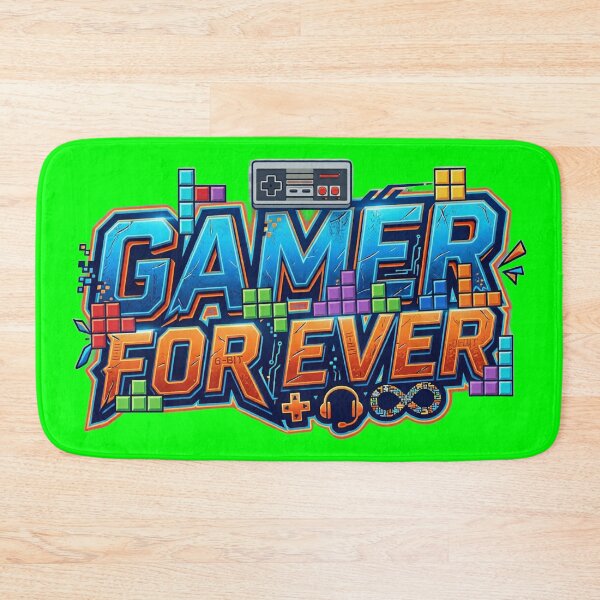Artikelvorschau, GAMER FÜR IMMER (TETRIS) - #00FF00 entworfen und verkauft von Marlon Oseguera.