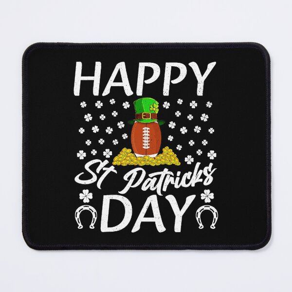 Item preview, Happy St Patricks Day Rugby Shamrock Ball Irish Sports designed and sold by GabrieSketcham.