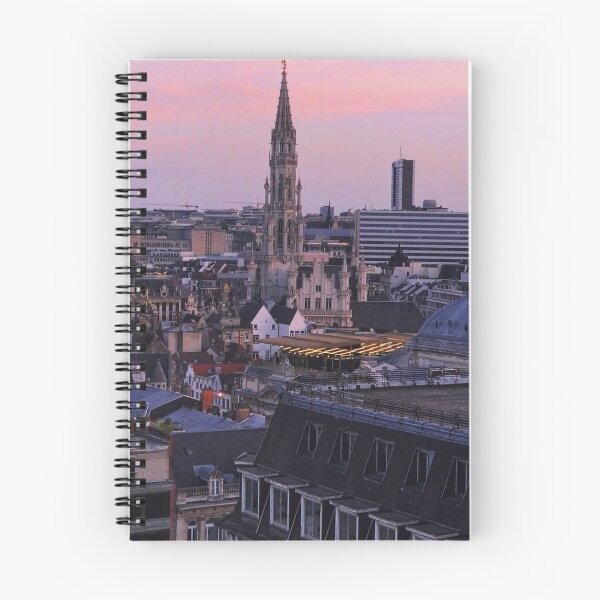 Item preview, Brussels Cityscape Styx Band aSunset designed and sold by Silvalate.
