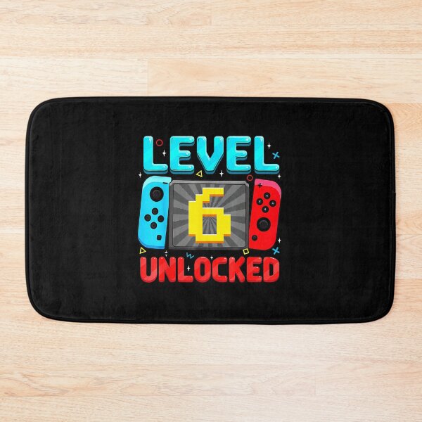 Item preview, Level 6 Unlocked Gamer Birthday Funny  designed and sold by FGTV2021.