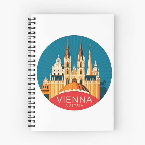 Item preview, Vienna Austria Travel Retro Emblem - Vintage Style Souvenir Design designed and sold by Timegraf.