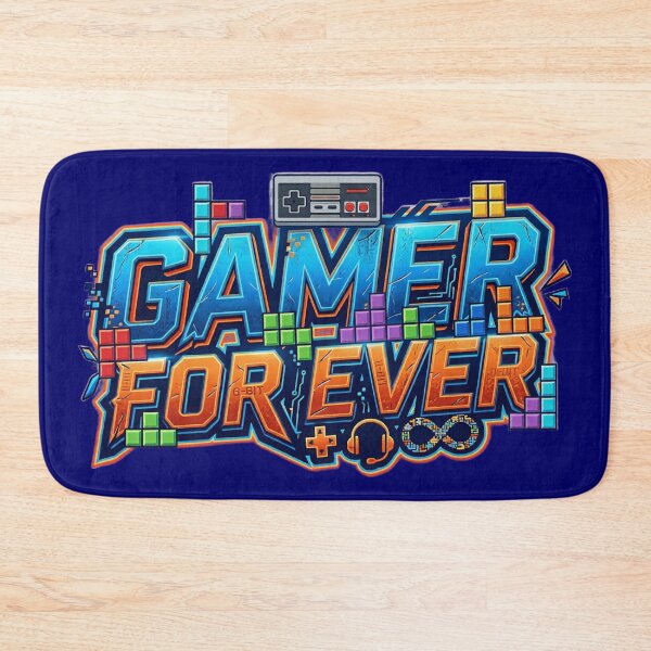 Artikelvorschau, GAMER FOR EVER (TETRIS) - #000066 entworfen und verkauft von Marlon Oseguera.