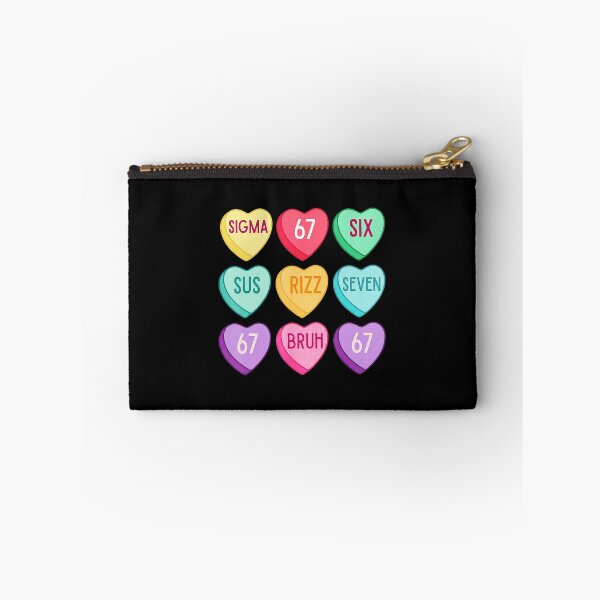 Item preview, 67 Six Seven Valentine Hearts Funny Meme designed and sold by gladysenglish.