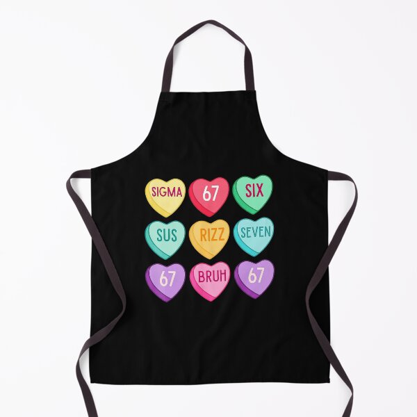 Item preview, 67 Six Seven Valentine Hearts Funny Meme designed and sold by gladysenglish.
