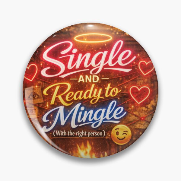 Item preview, Single and Ready to Mingle designed and sold by RellimsRealm.