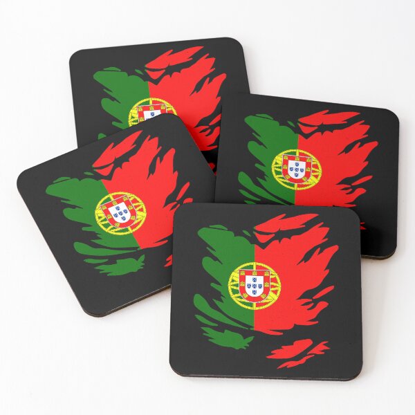 Item preview, RIPPED SHIRT FLAG INSIDE - PORTUGAL - Fans and Teams for Men and Women T-shirt designed and sold by wallsandpatts.