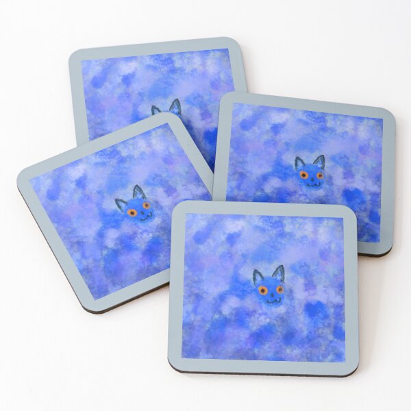 Item preview, Abstract Blueberry Cat designed and sold by Puregel.