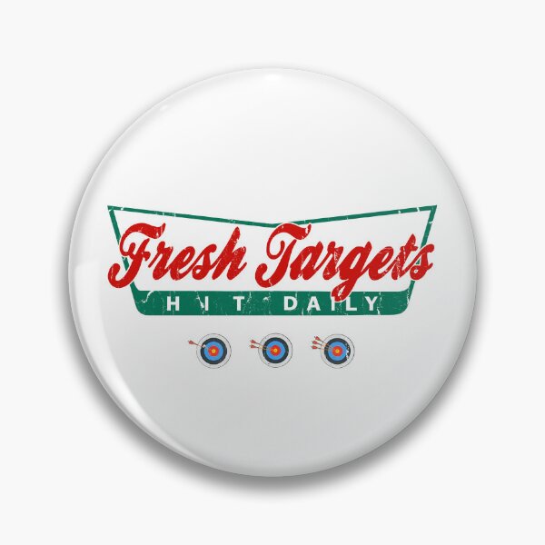 Item preview, Fresh Targets Hit Daily designed and sold by seektopus.