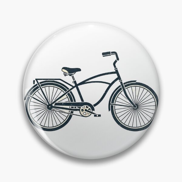 Item preview, a close-up of a bicycle's wheel with a cityscape blurred in the background designed and sold by VerizalShop.