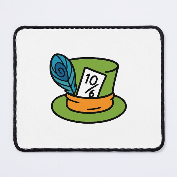 Item preview, Lucky Top Hat Sticker – Whimsical Magic Hat with Feather Design designed and sold by CanSparkleArt.