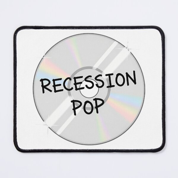 Item preview, Funny Recession Pop Culture CD Music Graphic Design designed and sold by PopDesignStyle.