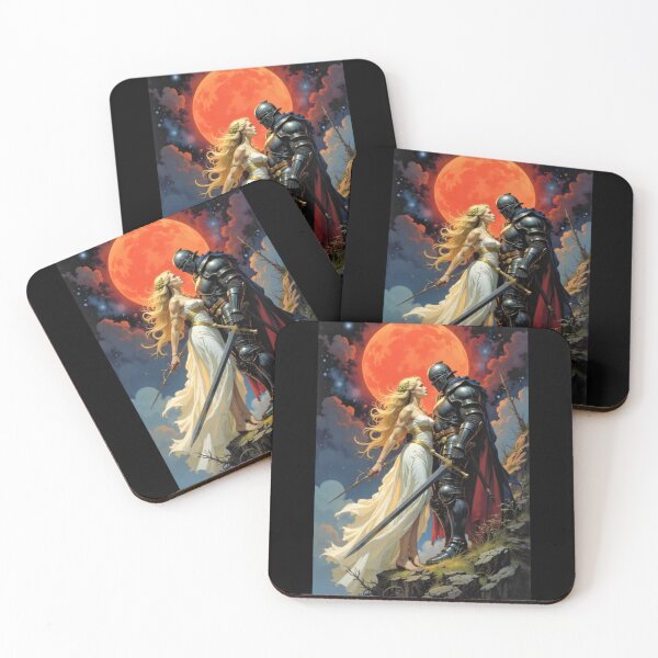 Item preview, Epic Love Under the Red Moon designed and sold by EpicMerchRealm.