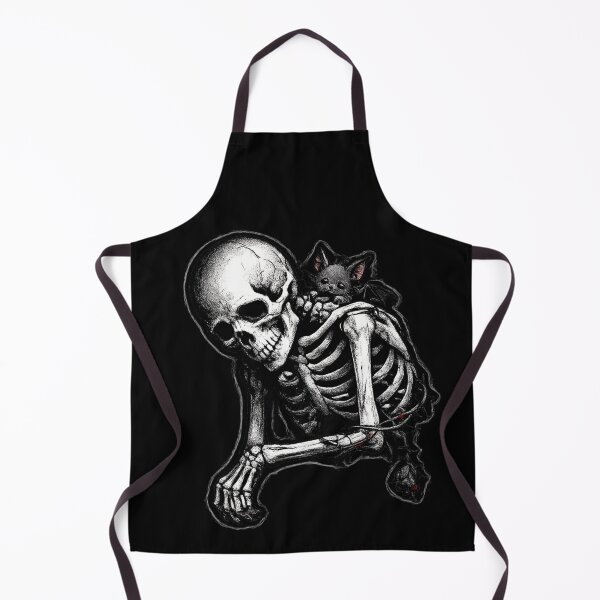 Item preview, Tired Skeleton with Bat & Wilted Rose – Dark Gothic Burnout Aesthetic Sticker designed and sold by CutePearlStudio.
