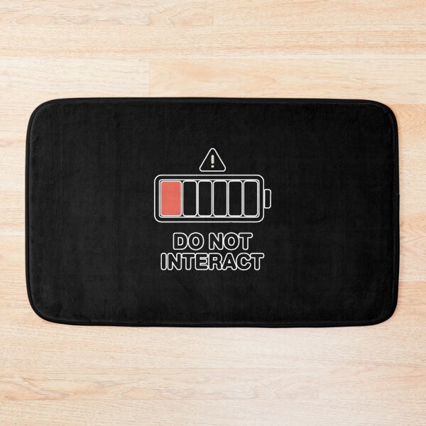 Item preview, Low Social Battery Do Not Interact Introvert Aesthetic Meme Shirt designed and sold by ImaginedSpace7.