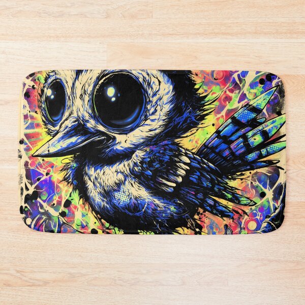 Item preview, Whimsical Baby Bird Colorful Splatter Art Nature Lover Gift designed and sold by DonaldWaltersxx.
