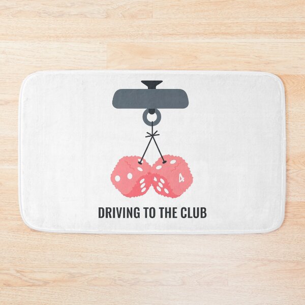Item preview, Funny Dice Driving to the Club Car Accessories Gift designed and sold by PopDesignStyle.