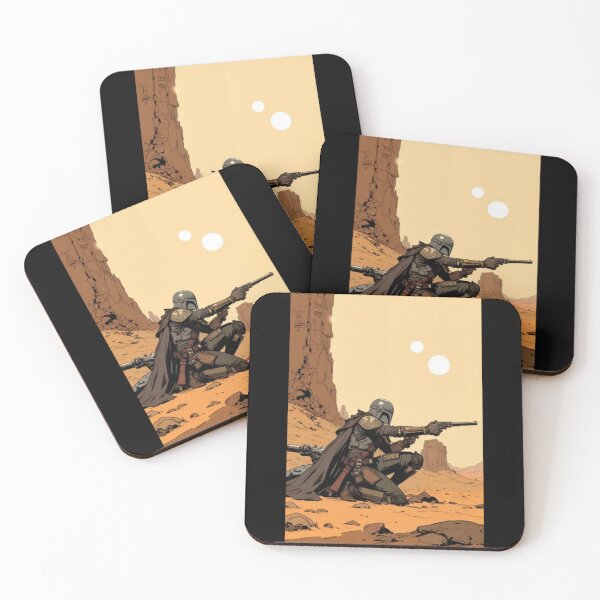 Item preview, Desert Bounty Hunter designed and sold by EpicMerchRealm.
