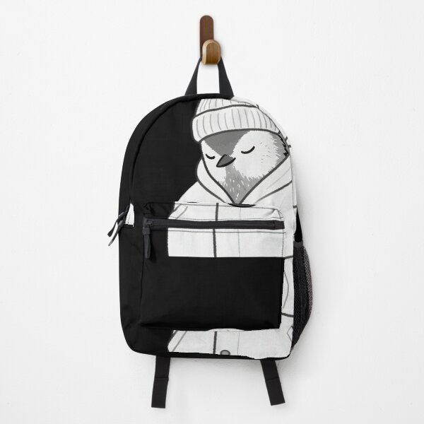 Item preview, Minimalist Birder with Binoculars, Cozy Birdwatching Illustration designed and sold by TheBathhouse.