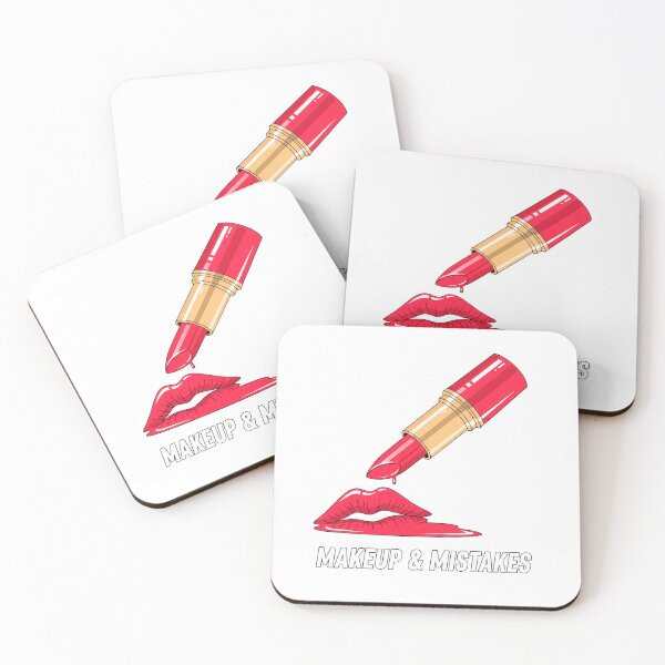 Item preview, Makeup Mishaps Lipstick Kiss Mark Art designed and sold by PopDesignStyle.