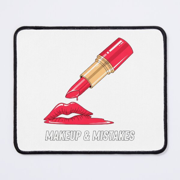 Item preview, Makeup Mishaps Lipstick Kiss Mark Art designed and sold by PopDesignStyle.