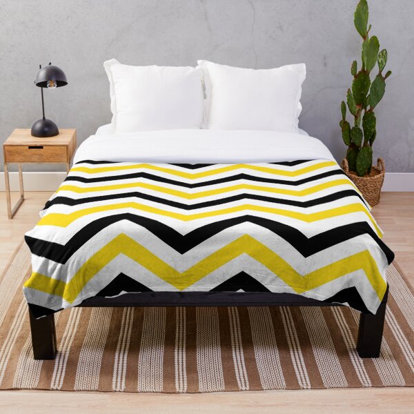 Item preview, Black yellow chevron designed and sold by MandiArtist.
