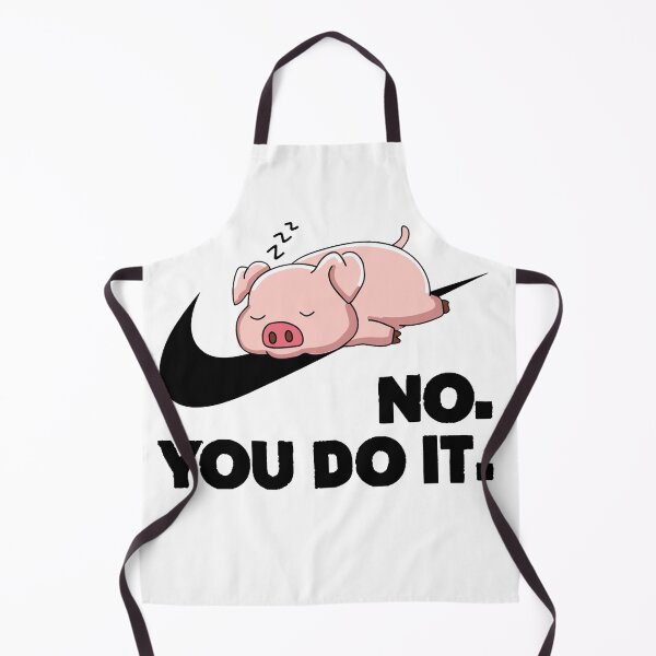 Item preview, No You Do It - Funny Lazy Pig Gift designed and sold by valery-kenz.