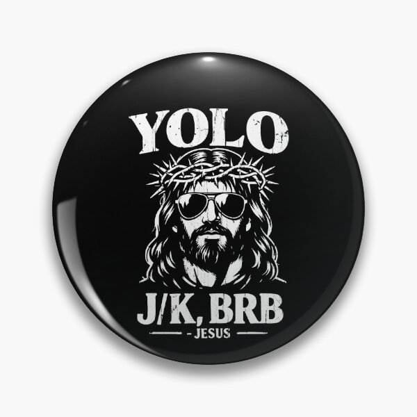 Item preview, Yolo Jk BRB Jesus designed and sold by seektopus.
