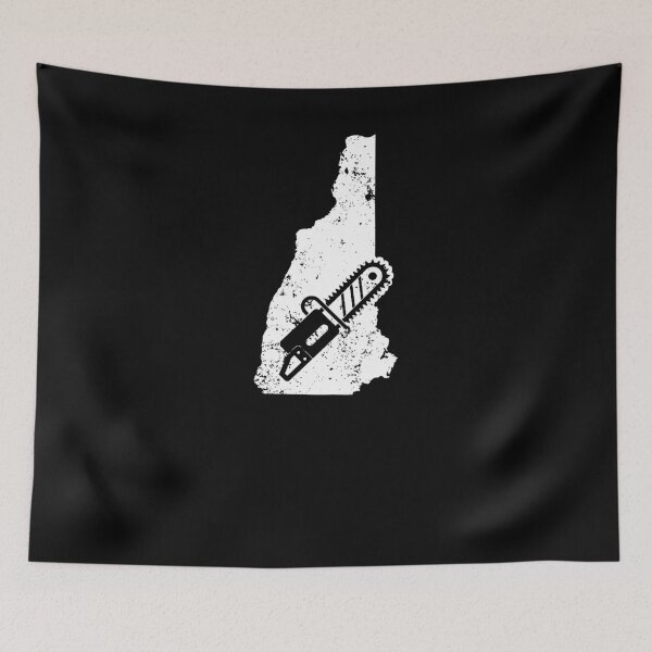 Item preview, Chainsaw Tee Shirt New Hampshire Lumberjack Shirt designed and sold by shoppzee.