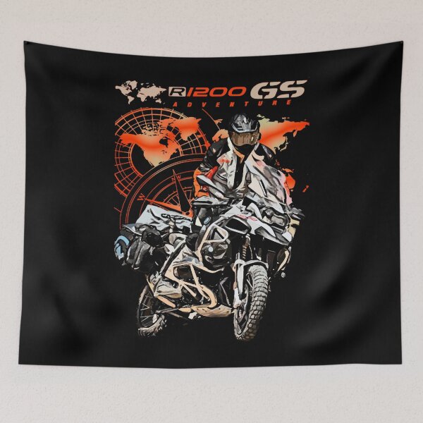 Item preview, Adventure Touring Motorcycle World Rider designed and sold by FroggyBaBoy.