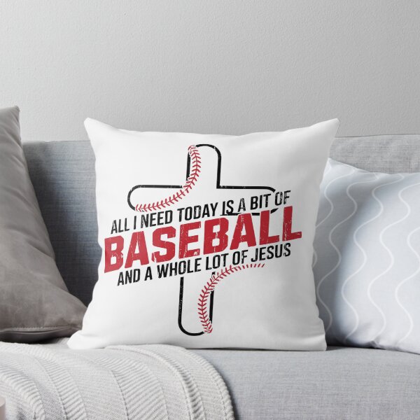Item preview, All I Need Today Is A Bit Of Baseball And A Whole Lot Of Jesus designed and sold by seektopus.