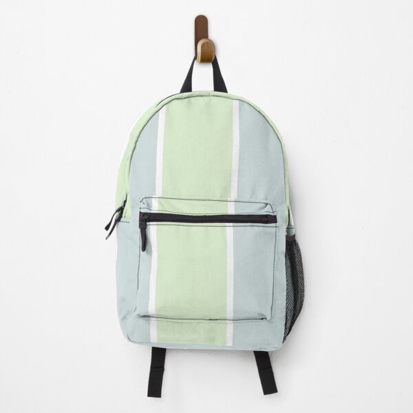 Item preview, Minimal Pastel Color Block Stripe Pattern Blue Green 01 designed and sold by jjunnymom.