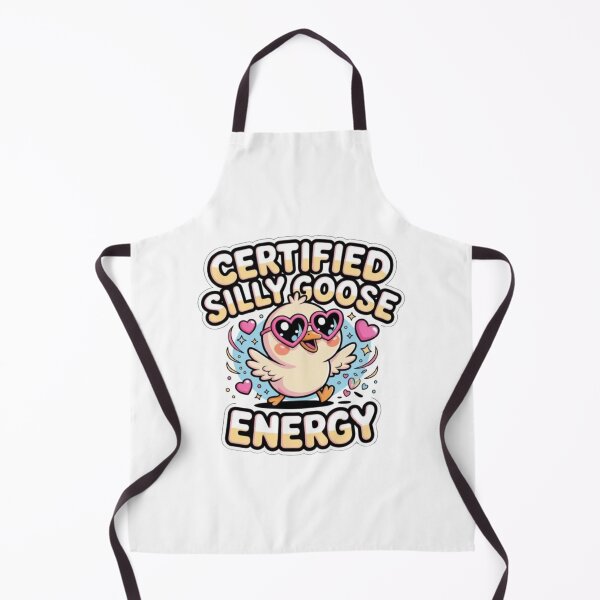 Item preview, Certified Silly Goose Energy Kawaii T-Shirt – Cute Funny Goose Cartoon Aesthetic Design for Gen Z & Gift Buyers designed and sold by GemBob Creations.