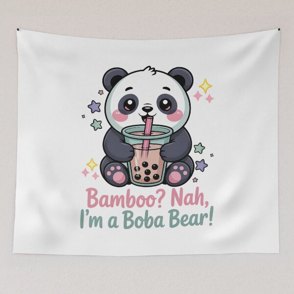 Item preview, Cute Kawaii Panda designed and sold by graphic-genie.