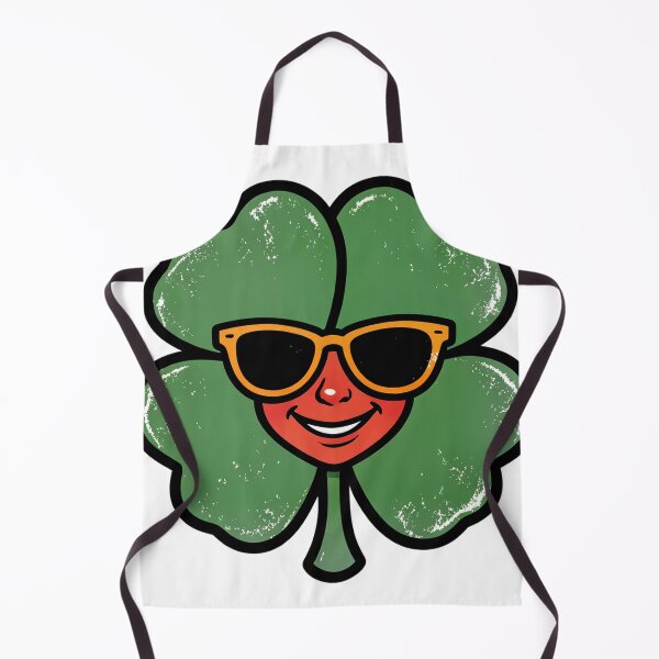 Item preview, Traditional Four Leaf Clover with Sunglasses designed and sold by Bloomkept.