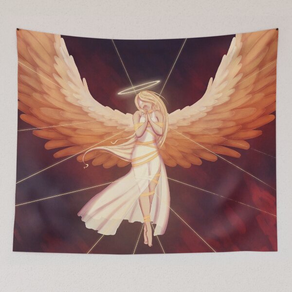 Item preview, Chaptured Angel designed and sold by SpaceRabbitShop.