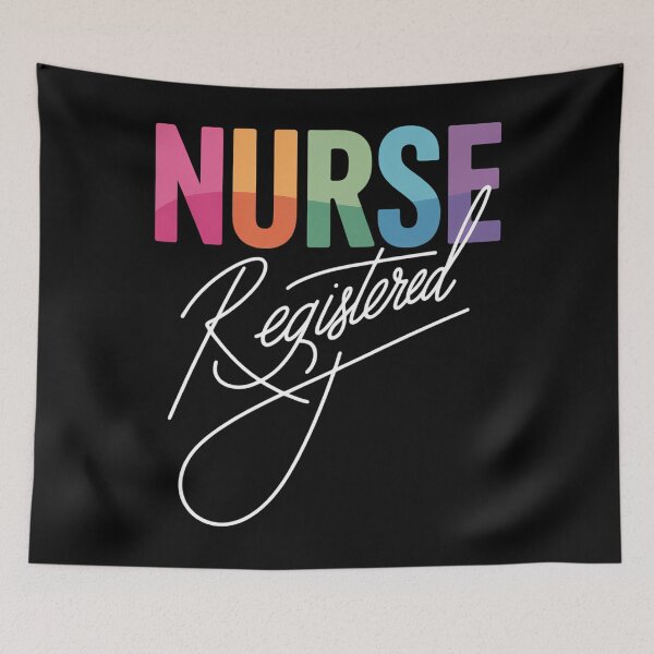 Item preview, Boho Registered Nurse RN Pastel Letters Cute Nursing designed and sold by TrinaEspinoza.