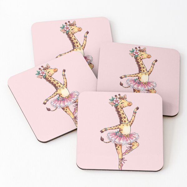 Item preview, Giraffe Ballerina Dance & Floral Tutu designed and sold by EsenciaZen.