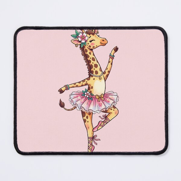 Item preview, Giraffe Ballerina Dance & Floral Tutu designed and sold by EsenciaZen.