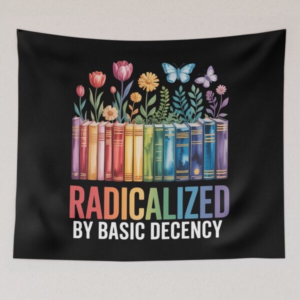 Item preview, Book Flower Radicalized by Basic Decency Feminist LGBT designed and sold by TrinaEspinoza.